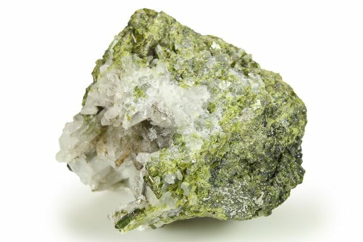 Epidote and Quartz Crystal Association - Peru #276051